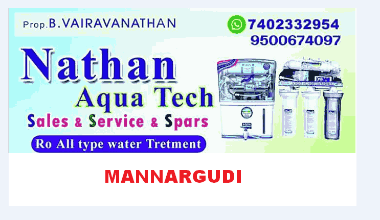 Nathan Aqua RO Water Purifier dealers in Mannargudi